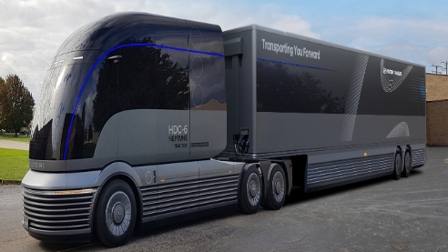 현대 대형 수소트럭 넵튠. (사진=현대차)