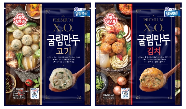 프리미엄 X.O. 굴림만두 2종. /사진제공=오뚜기
