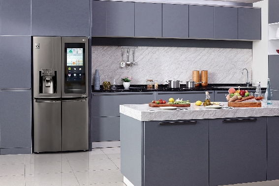 ▲ LG전자 인스타뷰 씽큐 냉장고.