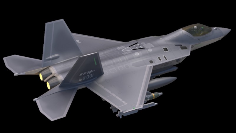 차세대 한국형 전투기 KF-X의 모습/사진=오승혁 기자(자료 편집)