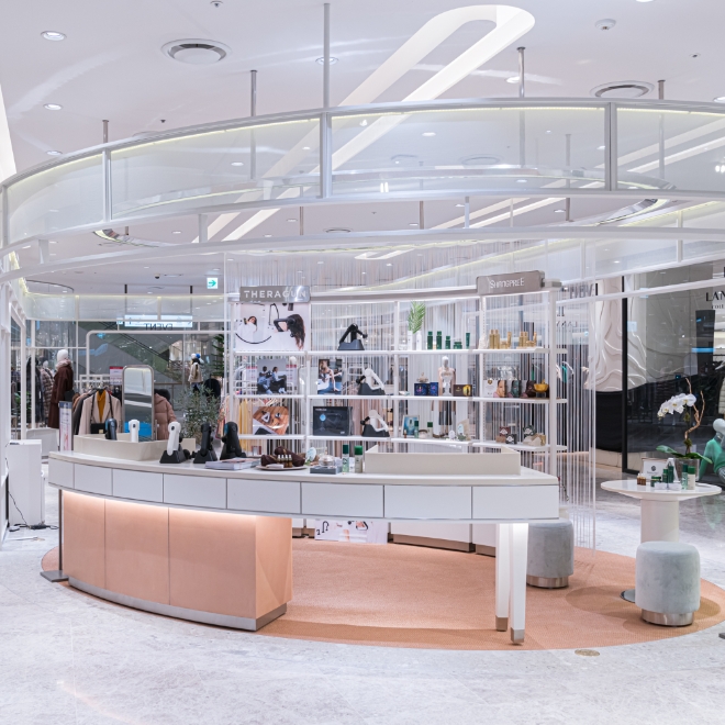 현대백화점은 7일 판교점 3층에 란제리 편집숍 '웰니스 란제리 하우스'를 신규 오픈했다. /사진=현대백화점그룹.