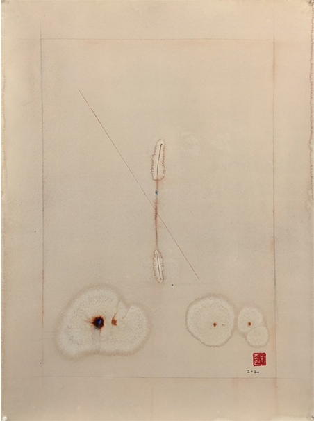 ▲박초현, 무제, 76×57㎝, 종이위에 분채, 2020, 200만원