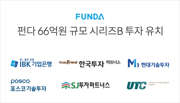 펀다는 66억원 규모의 시리즈B 투자 유치를 마무리했다고 17일 밝혔다. / 사진 = 펀다