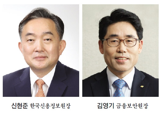 사진= 한국신용정보원, 금융보안원