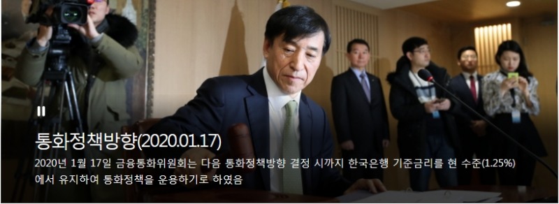 사진=한국은행 홈페이지