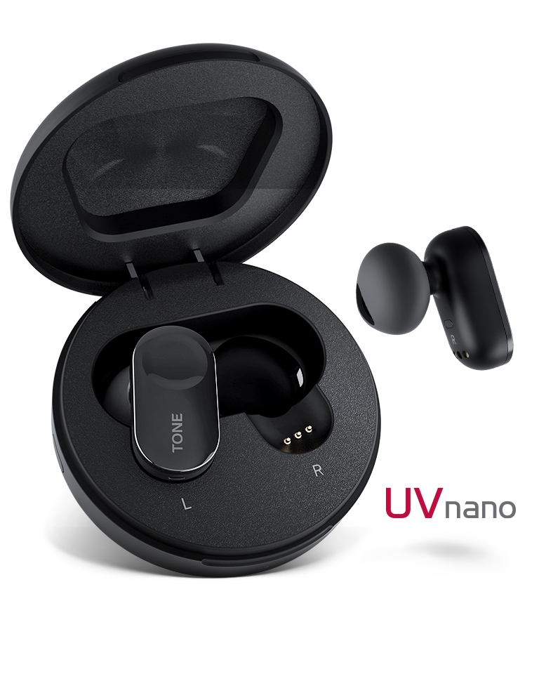 LG전자가 미국 출시한 톤 프리 무선 이어폰/사진=LG전자