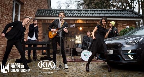 2020 LOL 유럽 리그 오프닝 뮤직비디오 섬네일. (사진=기아차)