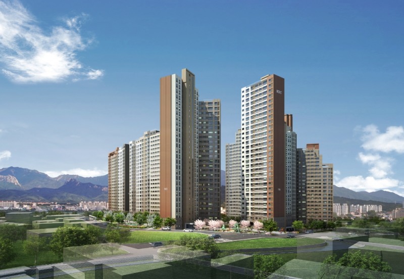 HDC현대산업개발 '속초2차 아이파크' 투시도 / 사진=리얼투데이