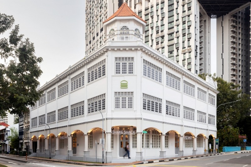 쉐이크쉑 싱가포르 2호점 닐로드점. /사진제공=SPC