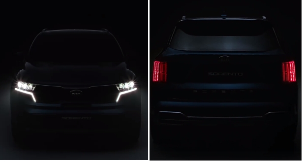 쏘렌토 풀체인지, 렌더링 공개…돋보이는 직선美