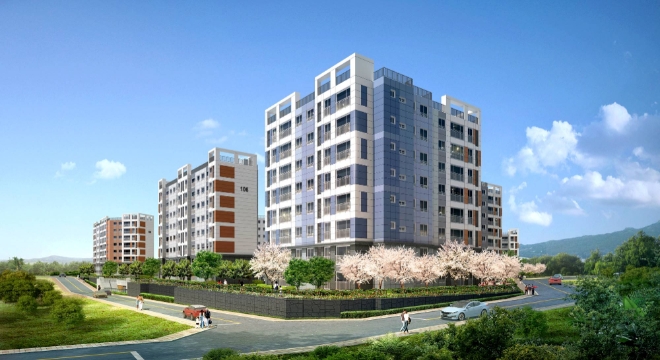 동흥동 센트레빌 투시도. /사진=동부건설.