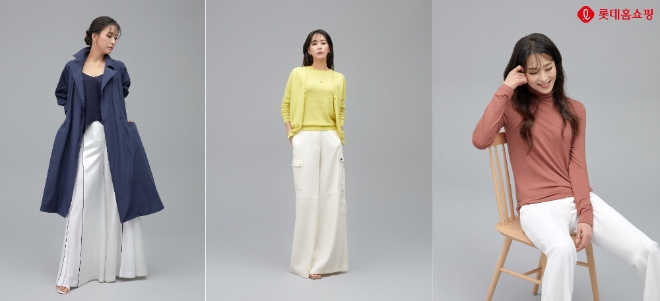 롯데홈쇼핑은 14일 오후 10시 50분부터 130분 동안 단독 패션 브랜드 '라우렐' 특집 방송을 진행한다. /사진=롯데그룹.