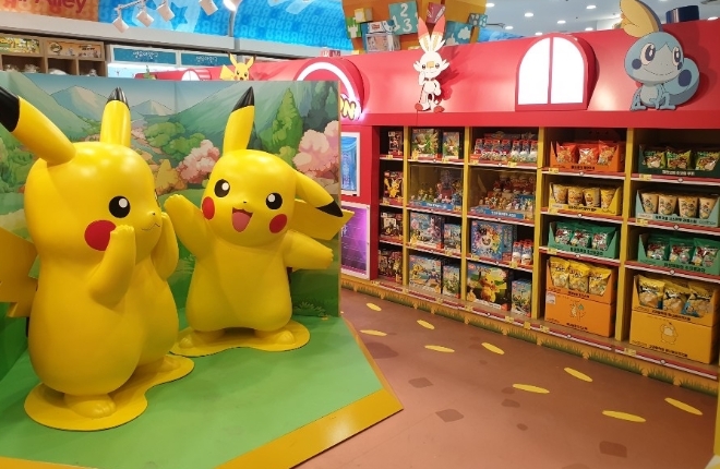 롯데마트는 인기 캐릭터를 중심으로 한 ‘캐릭터 전문샵’을 기획해 오픈했다. /사진=롯데그룹.