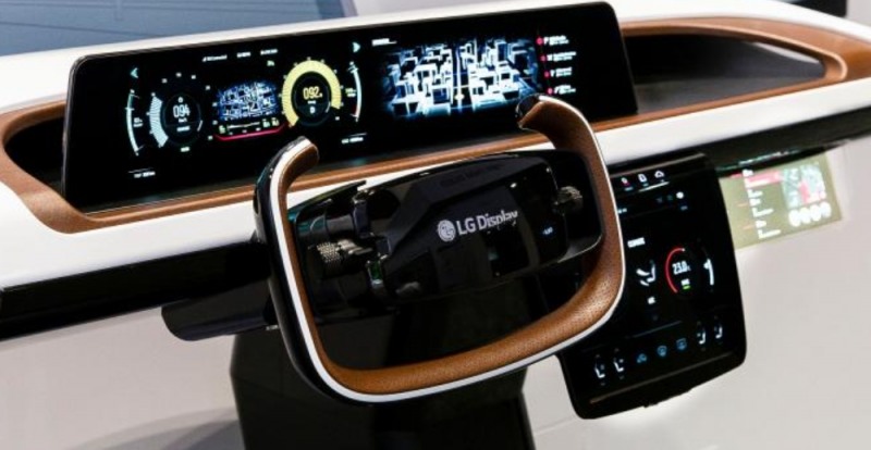 LG디스플레이 차량용 OLED. 사진=LGD.