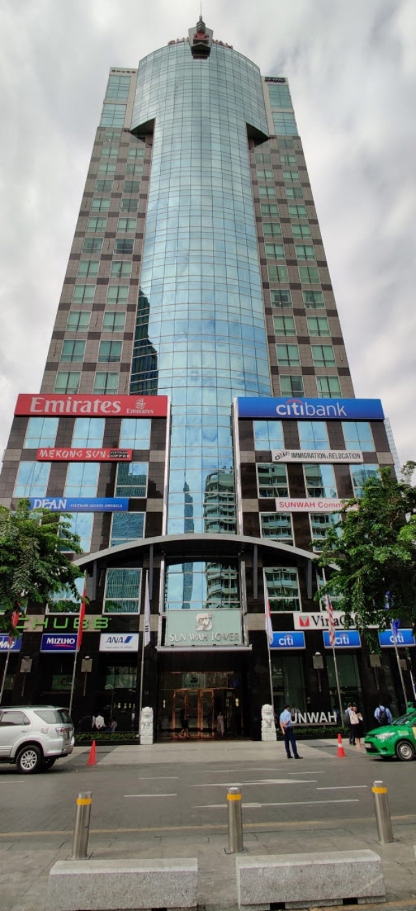 LK보험중개 베트남 법인이 소재한 베트남 호치민시 선와 타워 전경. / 사진 = LK보험중개