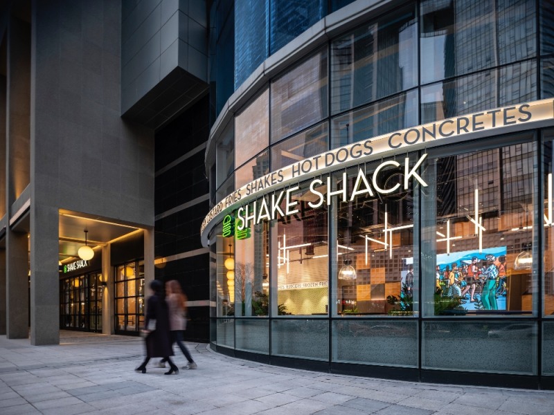 쉐이크쉑 용산 아이파크몰점. /사진제공=SPC그룹