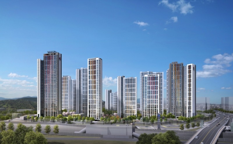 힐스테이트 부평 조감도 / 사진=현대건설