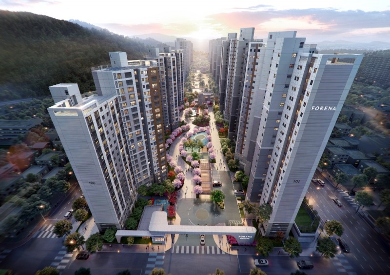 포레나 부산 덕천 조감도 / 사진=한화건설