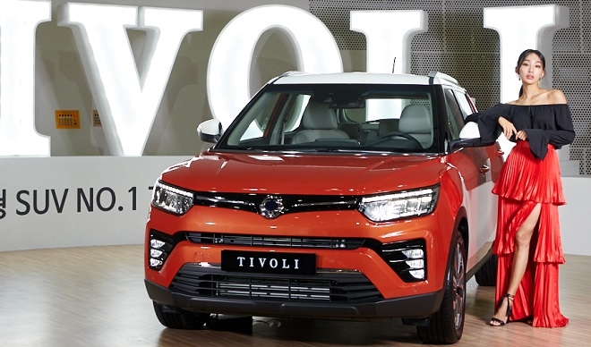 쌍용차 소형SUV 베리 뉴 티볼리.