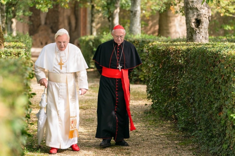 넷플릭스 영화 두 교황에 나온 교황의 여름 별장 카스텔 간달포/사진=넷플릭스 