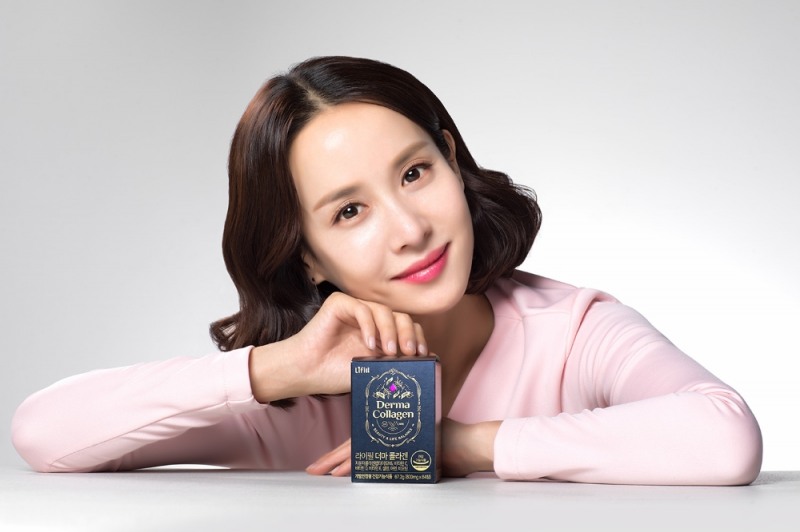 라이필 더마 콜라겐 모델 배우 조여정. /사진제공=농심