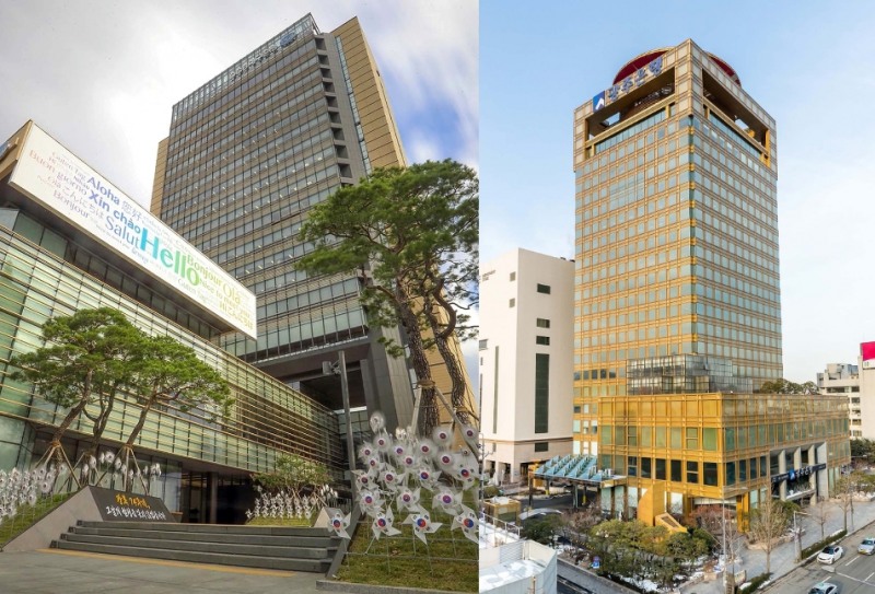 ‘달빛 동맹’DGB대구은행, 광주은행 기부 마스크 1만장 지역 기관 관계자 전달