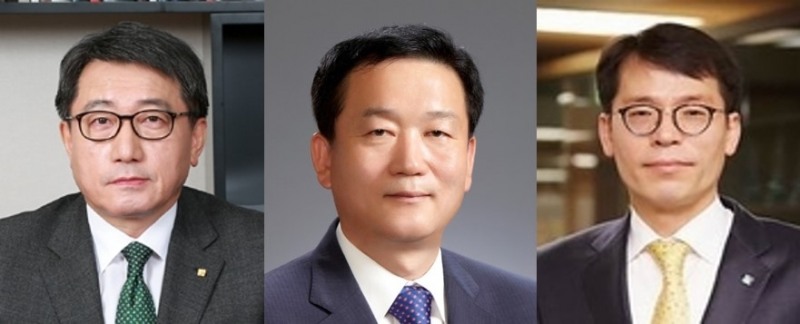 (왼쪽부터) 임정태 JB우리캐피탈 대표, 이두호 BNK캐피탈 대표, 김성태 IBK캐피탈 대표./사진=각 사