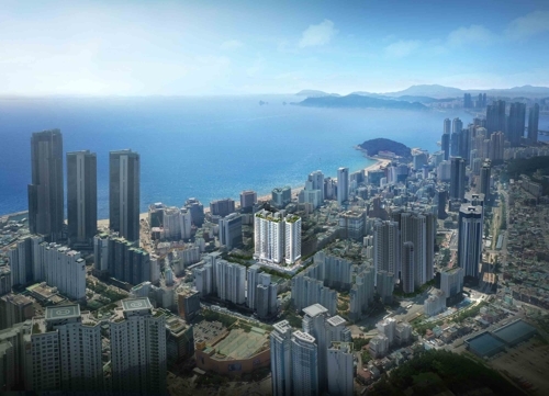 쌍용 더 플래티넘 해운대 조감도