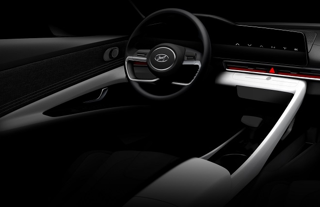 7세대 아반떼 풀체인지, 티저 공개…삼각형 더 날카롭게