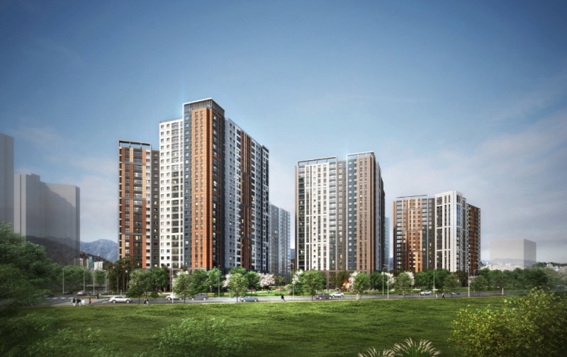 DMC리버파크자이 투시도. 사진=GS건설