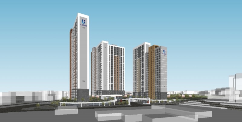 두정역 반도유보라 투시도 / 사진=반도건설