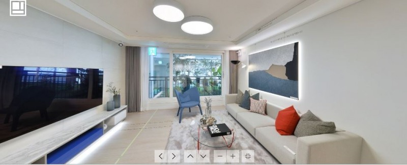 힐스테이트 부평 사이버 견본주택 전경(74A 기준) / 사진=힐스테이트 부평 홈페이지