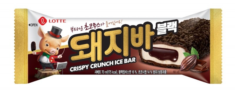 돼지바 블랙. /사진제공=롯데푸드