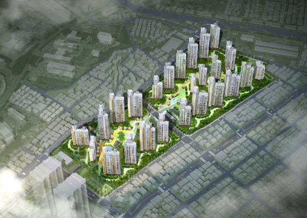 청주 사직1구역 재개발 조감도. /사진=한국토지신탁.