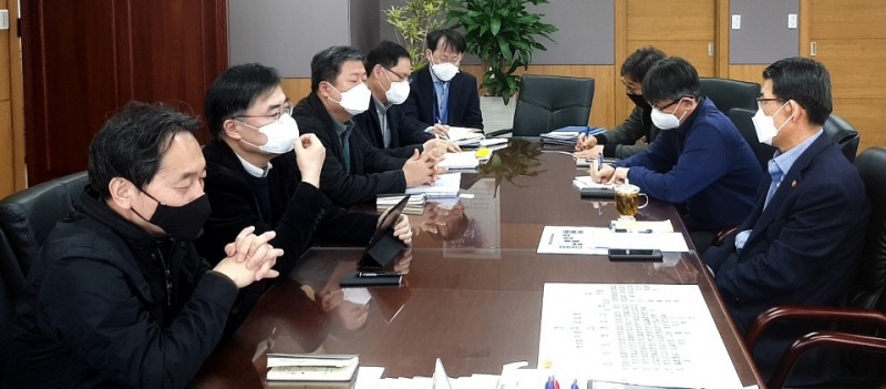 금융위원회는 은성수 금융위원장 주재로 22일 상황점검회의를 개최했다. / 사진= 금융위원회(2020.03.22)