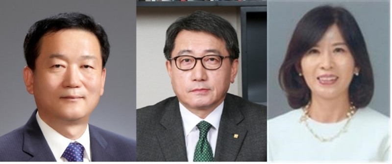 이두호 BNK캐피탈 대표(왼쪽), 임정태 JB우리캐피탈 대표(가운데), 최현숙 IBK캐피탈 대표./사진=각 사