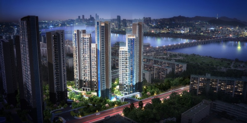 르엘 신반포 조감도 / 사진=롯데건설