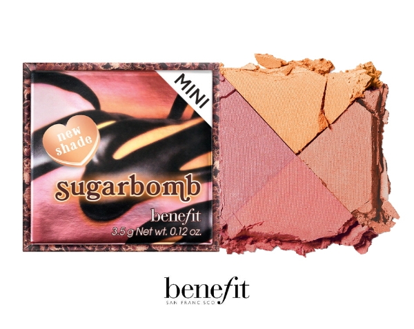 베네피트는 신제품 블러셔 2종 ‘슈가밤 미니 (Sugarbomb Mini)’와 ‘달라스 미니 (Dallas Mini)’를 26일 출시했다. /사진=베네피트.