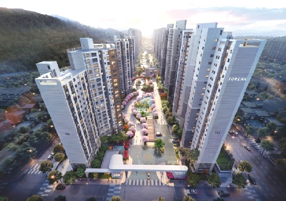 ▲ 포레나 부산 덕천 조감도. 사진=한화건설