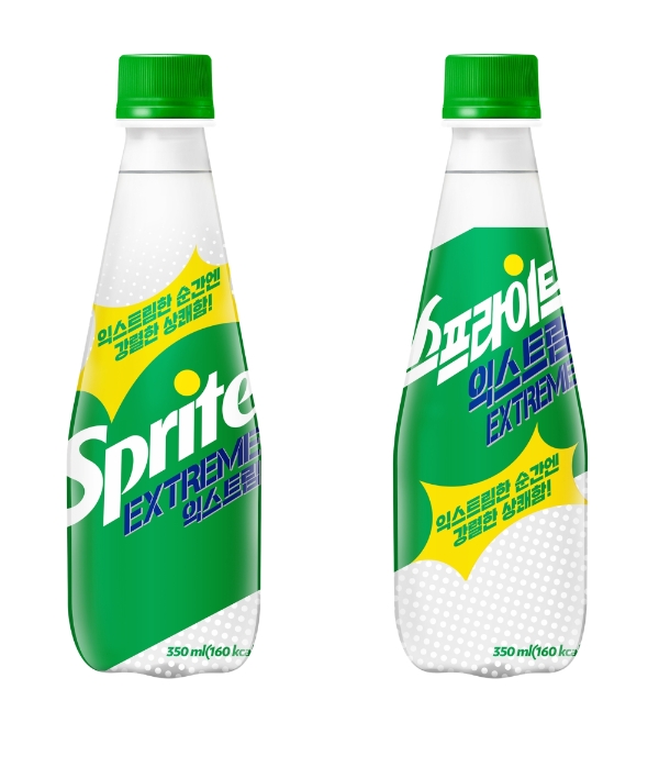 스프라이트는 ‘스프라이트 익스트림’을 출시한다. 사진=한국코카콜라.