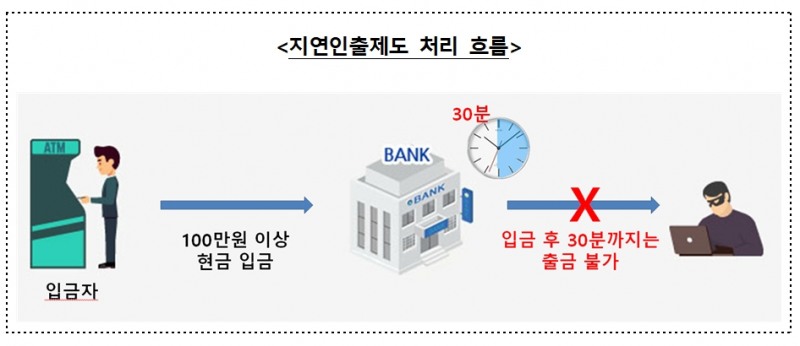 지연인출·이체제도(금융권 공통사항) / 자료출처= 금융위원회