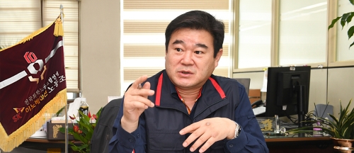 이성훈 SK이노 노조위원장 "울산CLX 현장 분위기, '비장하다' 표현도 모자라"