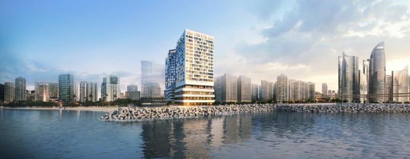 해링턴 타워 광안 디오션 투시도 / 사진=더피알