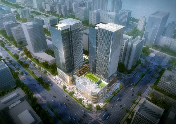 송도 브로드 스퀘어 조감도