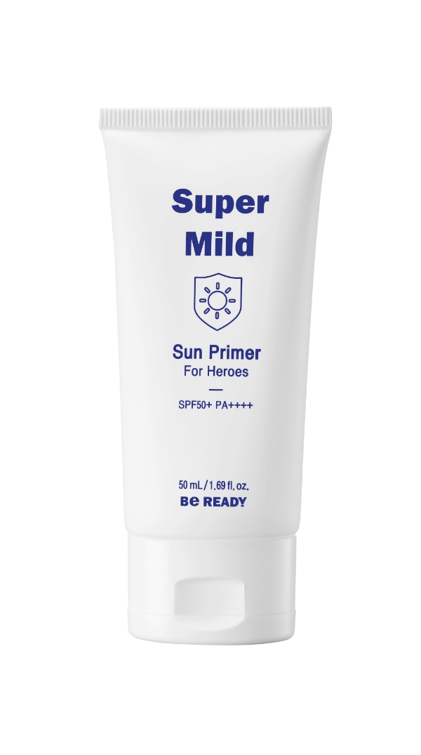 아모레퍼시픽 Z세대 남성 메이크업 전문 브랜드 비레디(BeREADY)가 '슈퍼 마일드 선 프라이머 포 히어로즈'를 출시했다. 사진=아모레퍼시픽.