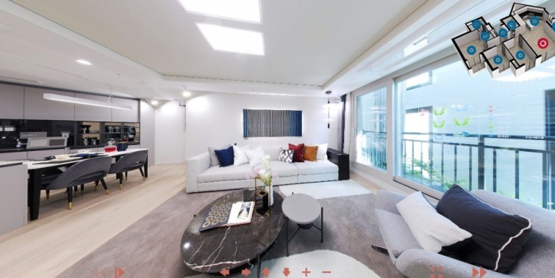 호반써밋 목동 (84A 평형) 사이버 견본주택 정경