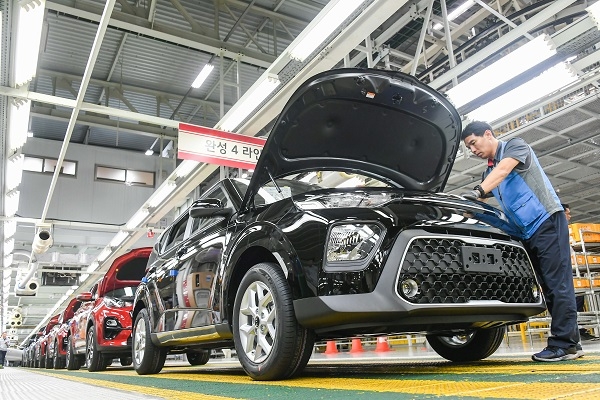 기아차 광주공장.