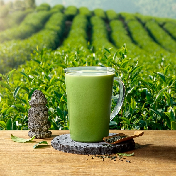 스타벅스는 제주산 고품질의 유기농 말차를 활용한 ‘유기농 말차로 만든 라떼’와 ‘유기농 말차로 만든 프라푸치노’를 출시한다. 사진=스타벅스코리아.