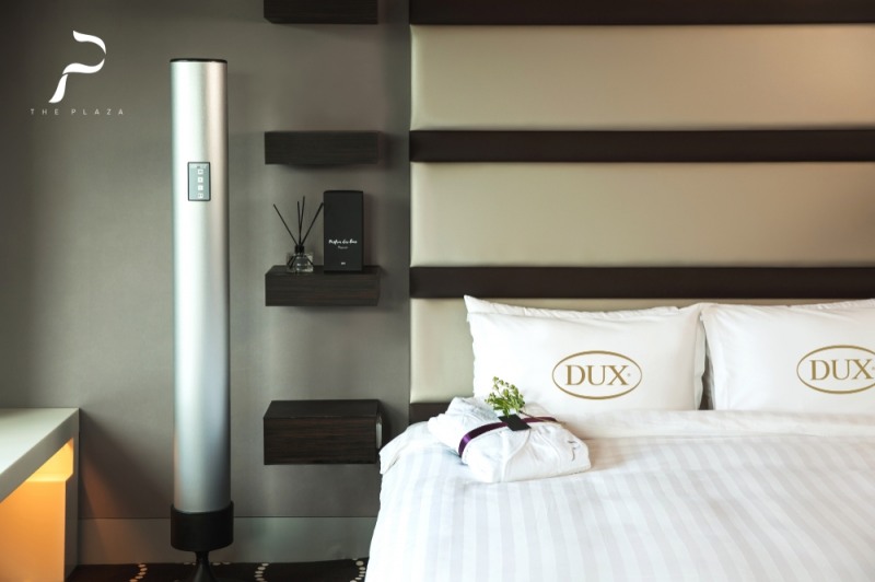 더 플라자 호텔 스위트 객실을 아이 안심 클린존으로 운영하는 모습/사진=한화호텔앤드리조트