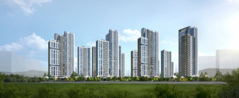 양주 옥정신도시 한신더휴 조감도